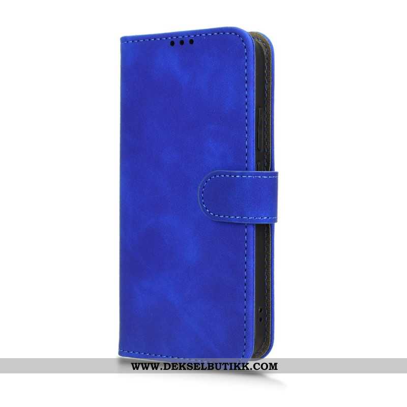 Folio Deksel Oppo Reno 14f 5g Semsket Skinn Effekt Beskyttelse Deksel