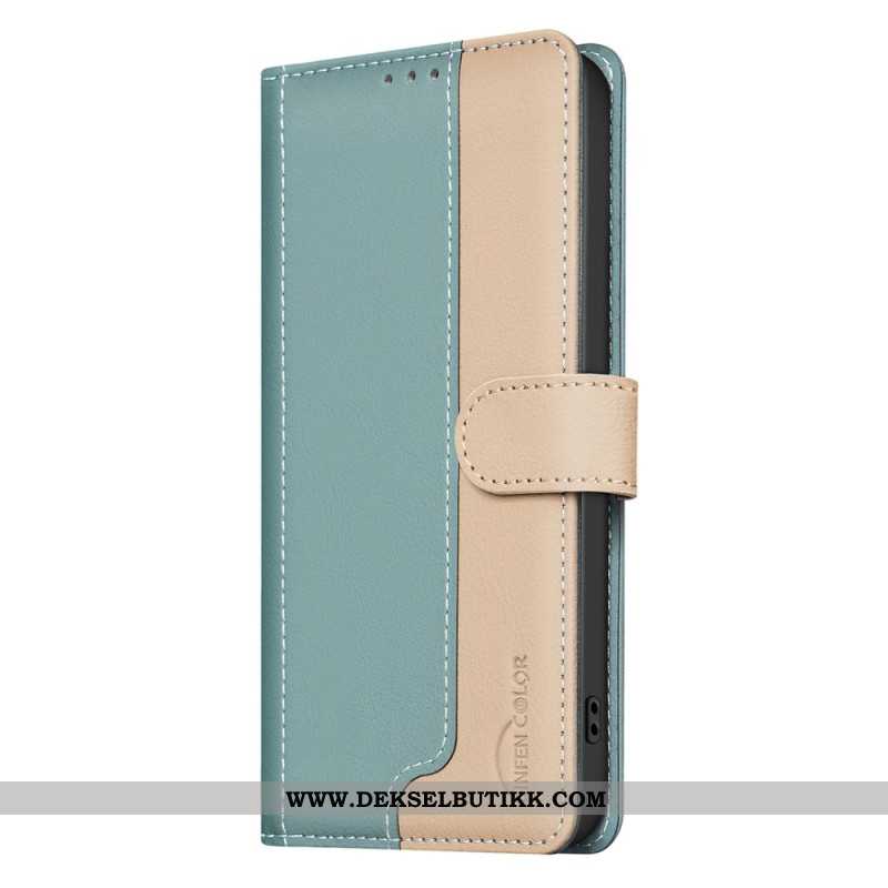 Folio Deksel Oppo Reno 14f 5g Tofarget Binfen-farge