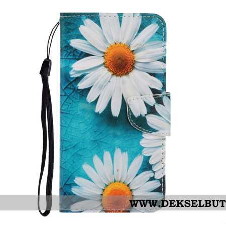 Folio Deksel Samsung Galaxy A17 4g / 5g Krysantemum