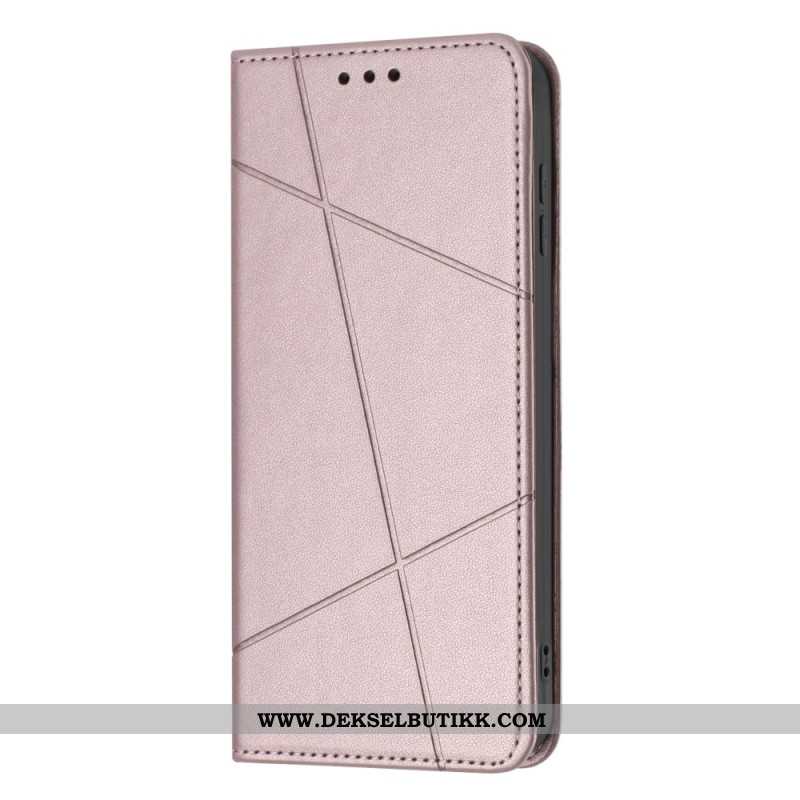 Folio Deksel Samsung Galaxy A17 4g / 5g Linjer Beskyttelse Deksel