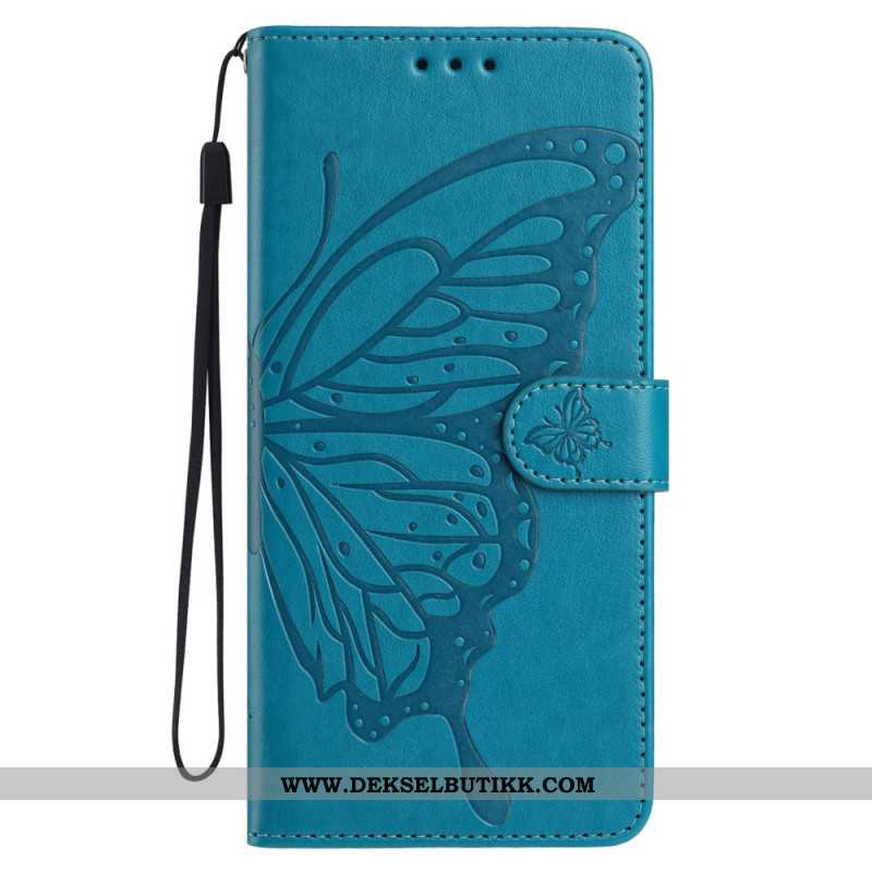 Folio Deksel Samsung Galaxy A17 4g / 5g Sommerfugldesign