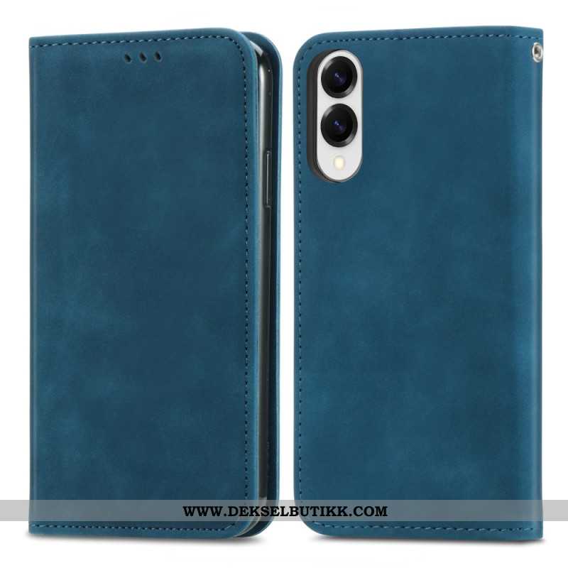 Folio Deksel Samsung Galaxy S25 5g Edge Kortholder Og Magnetisk Lukking Beskyttelse Deksel