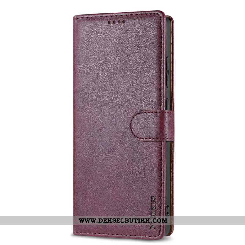 Folio Deksel Samsung Galaxy S25 5g Edge N.bekus Vintagestil Beskyttelse Deksel