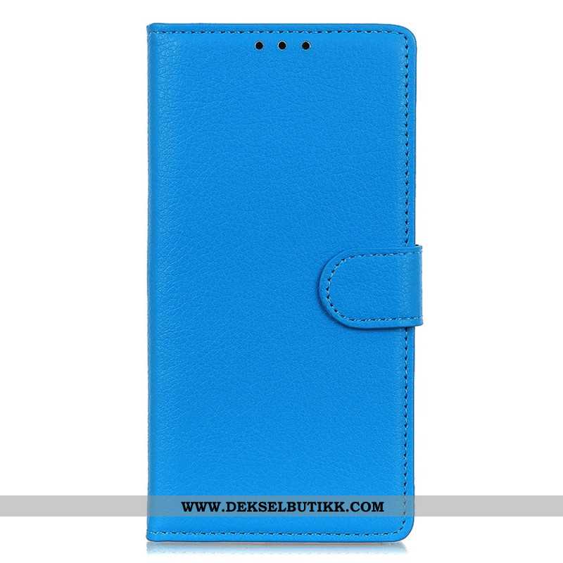 Folio Deksel Samsung Galaxy S25 5g Edge Tradisjonelt Imitert Skinn