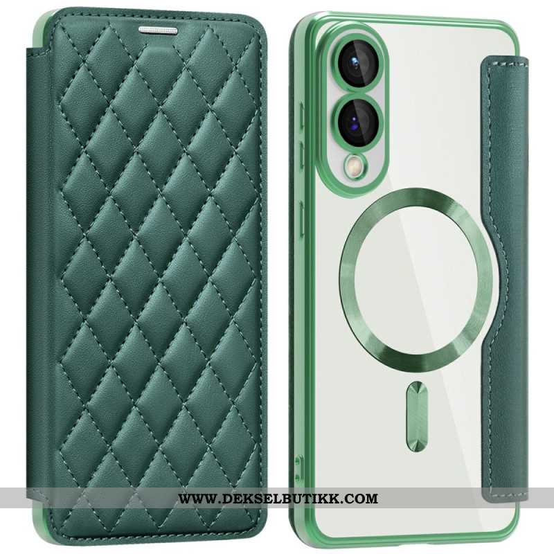 Folio Deksel Samsung Galaxy S25 5g Edge Vattert Magsafe-kompatibel