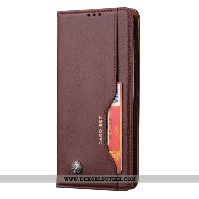 Folio Deksel Samsung Galaxy S25 5g Kortholder Beskyttelse Deksel