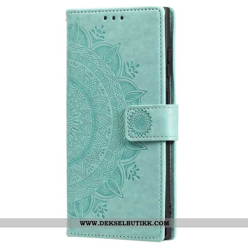 Folio Deksel Samsung Galaxy S25 5g Mandala Solsnorlommebok