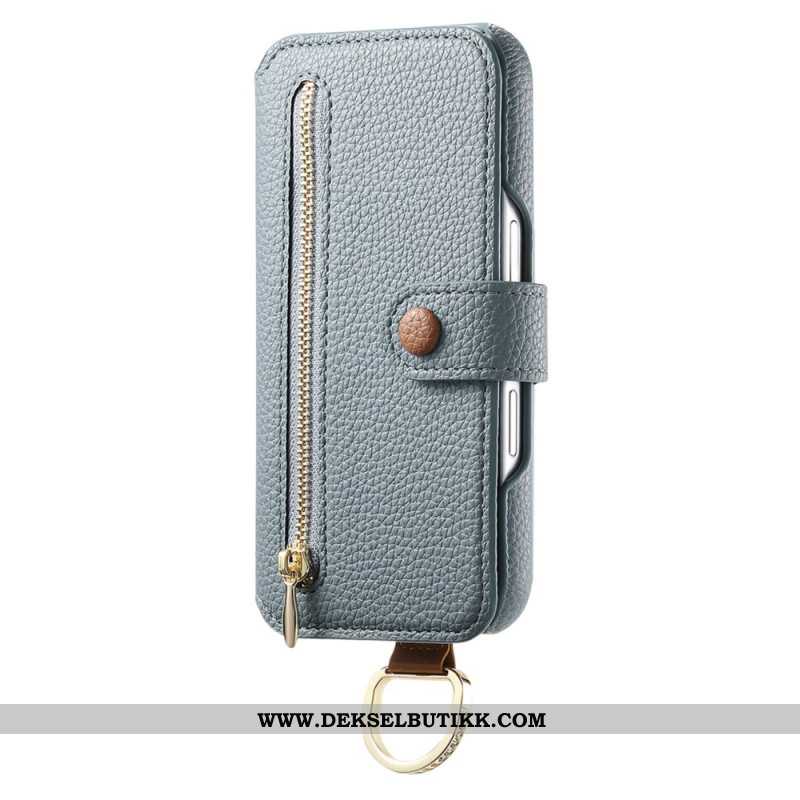 Folio Deksel Samsung Galaxy S25 5g Rfid-blokkering I Kunstskinn