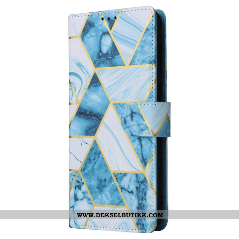 Folio Deksel Samsung Galaxy S25 Fe Marmorstil