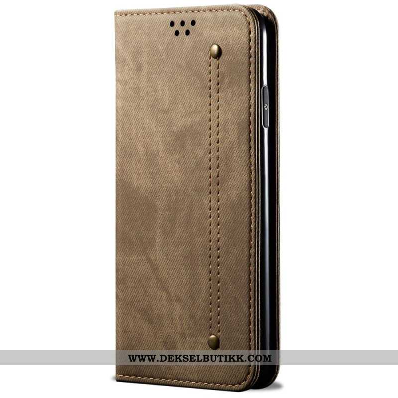 Folio Deksel Samsung Galaxy S25 Plus 5g Denimstoff