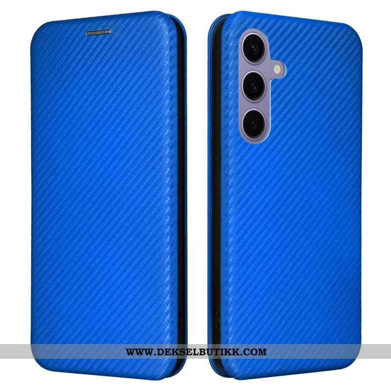 Folio Deksel Samsung Galaxy S25 Plus 5g Karbonfiber