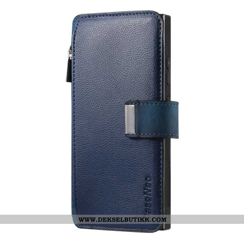 Folio Deksel Samsung Galaxy S25 Ultra 5g Magnetisk Deksel Som Kan Avtas