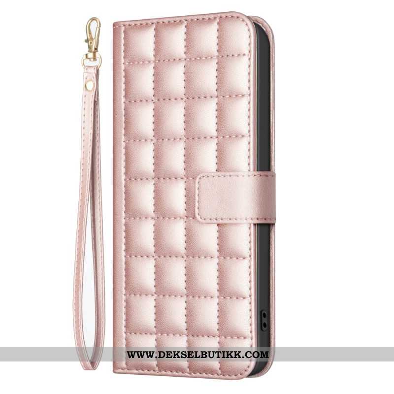 Folio Deksel Samsung Galaxy S25 Ultra 5g Premium Quiltet