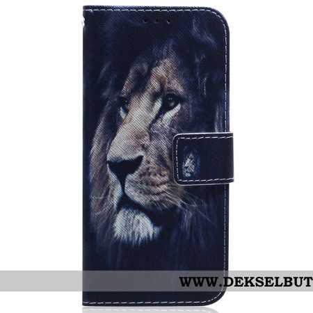 Folio Deksel Samsung Galaxy S26 Drømmende Løve