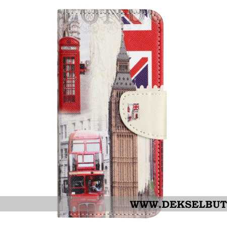 Folio Deksel Samsung Galaxy S26 Londons Big Ben Beskyttelse Deksel