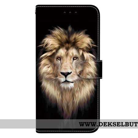 Folio Deksel Samsung Galaxy S26 Løve Beskyttelse Deksel