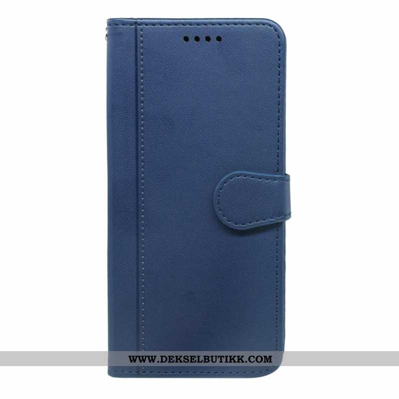 Folio Deksel Samsung Galaxy S26 Magnetisk Lukking Og Håndleddsrem Beskyttelse Deksel