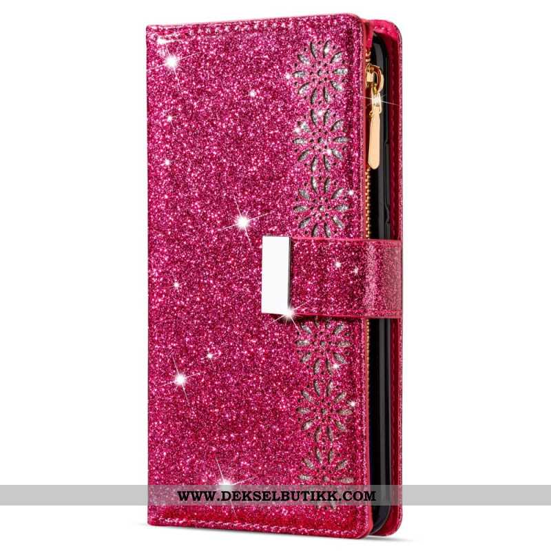 Folio Deksel Samsung Galaxy S26 Paljettlommebok Beskyttelse Deksel