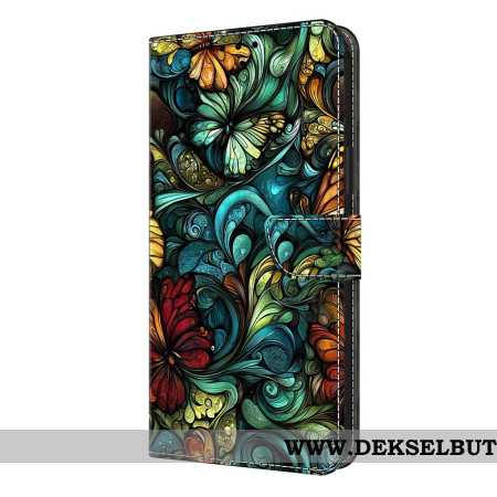 Folio Deksel Samsung Galaxy S26 Plus Akvarellblomster Og Planter