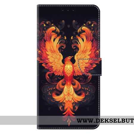 Folio Deksel Samsung Galaxy S26 Plus Flammefugl Beskyttelse Deksel