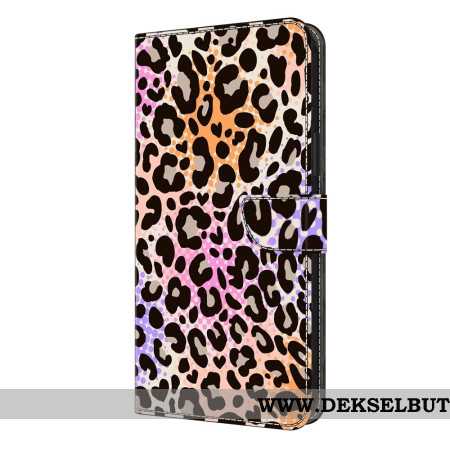Folio Deksel Samsung Galaxy S26 Plus Flekkete Leopardmønster