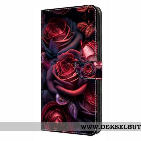 Folio Deksel Samsung Galaxy S26 Plus Svart Rose