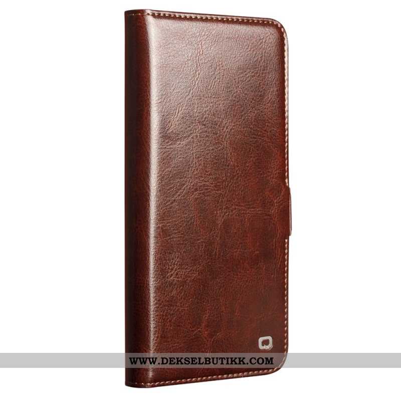 Folio Deksel Samsung Galaxy S26 Qialino Lommebok Beskyttelse Deksel