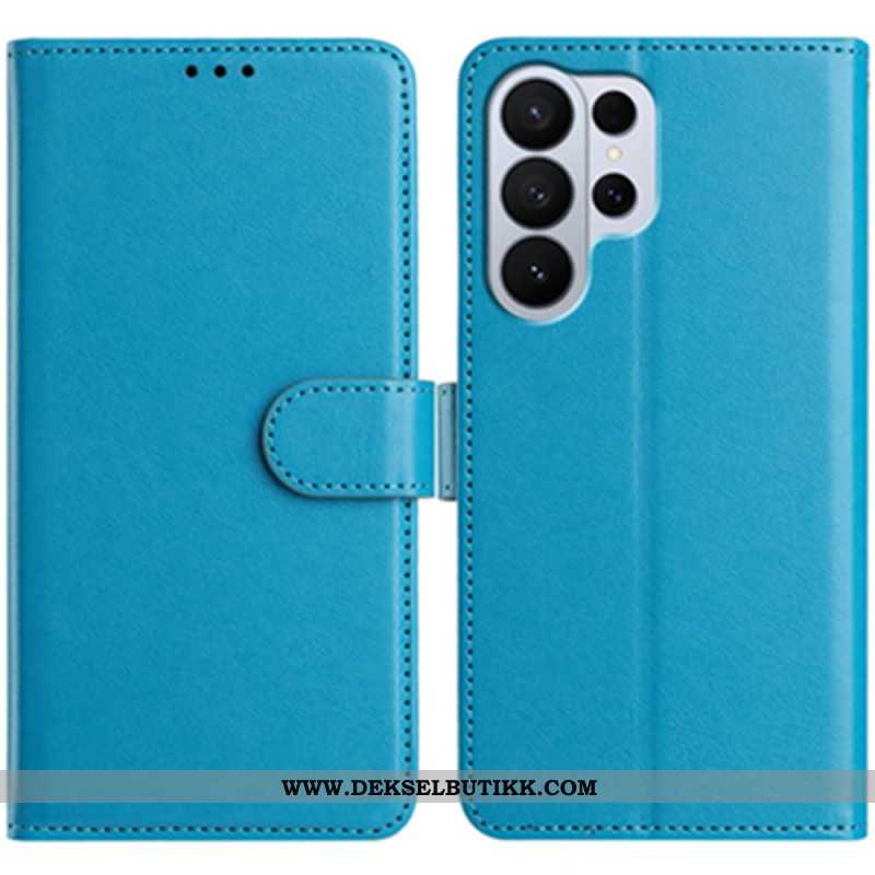 Folio Deksel Samsung Galaxy S26 Ultra 8 Kortlomme I Imitert Skinn Beskyttelse Deksel