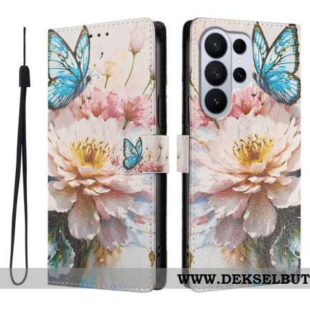 Folio Deksel Samsung Galaxy S26 Ultra Peon Og Sommerfugl