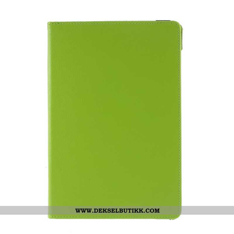 Folio Deksel Samsung Galaxy Tab S10 Fe Roterende Litchi I Kunstskinn Beskyttelse Deksel