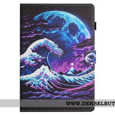 Folio Deksel Samsung Galaxy Tab S11 Bølger Beskyttelse Deksel