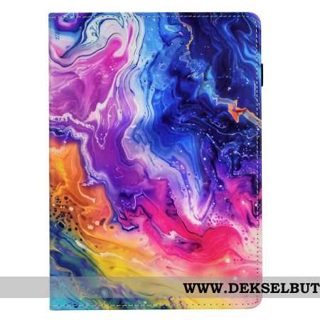 Folio Deksel Samsung Galaxy Tab S11 Farget Marmor