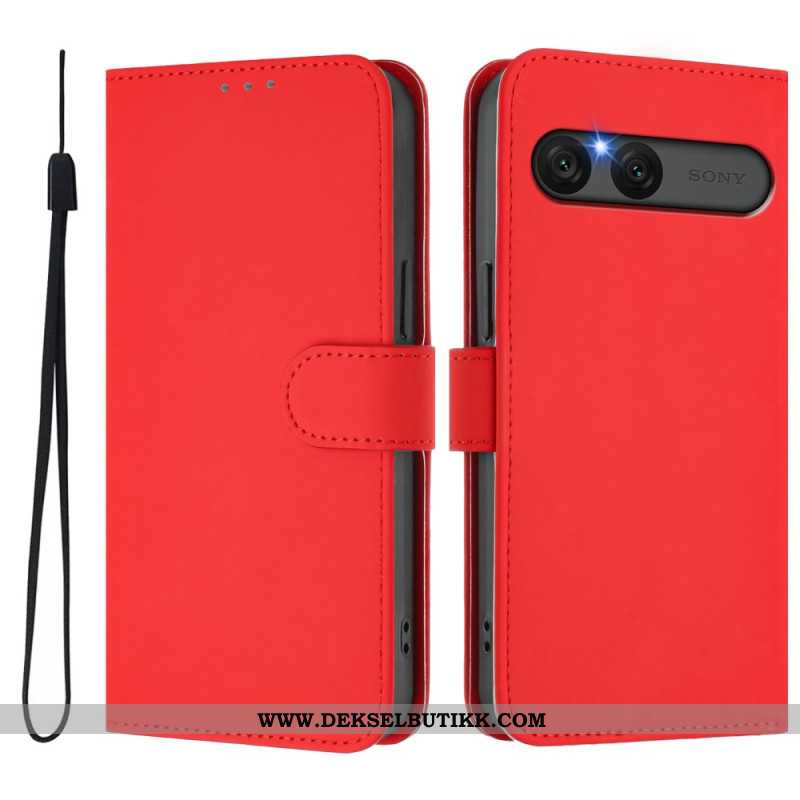 Folio Deksel Sony Xperia 10 Vii Kunstskinn