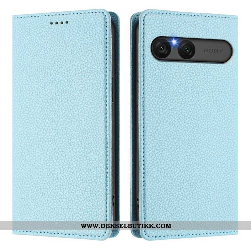 Folio Deksel Sony Xperia 10 Vii Rfid-blokkering Beskyttelse Deksel