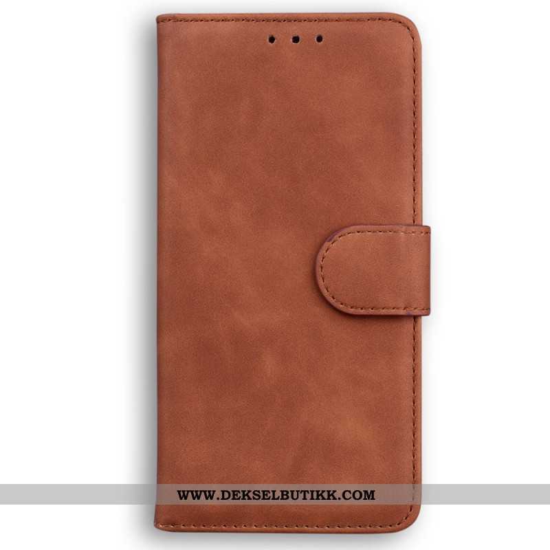 Folio Deksel Sony Xperia 10 Vii Semsket Skinneffekt