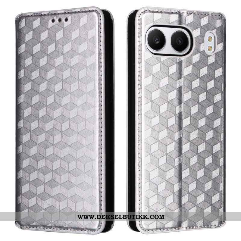Folio Deksel Til Oneplus Nord 4 Diamantmønster