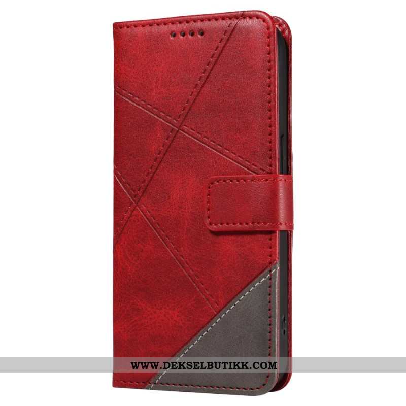 Folio Deksel Til Oneplus Nord 4 Geometrisk Linje