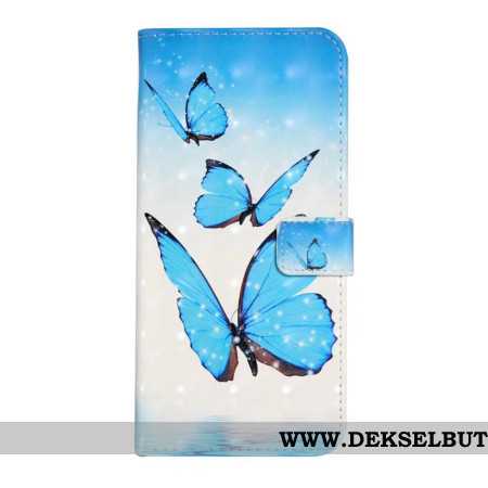 Folio Deksel Til Oneplus Nord 4 Tre Sommerfugler