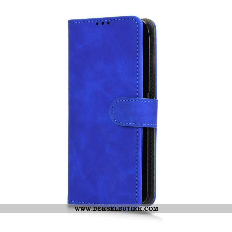 Folio Deksel Til Oppo Find N5 Semsket Skinneffekt