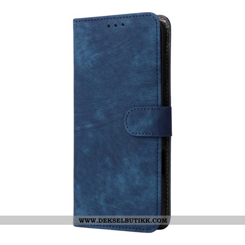 Folio Deksel Til Oppo Find X9 Pro 5g Semsket Skinn-effekt Med Stropper