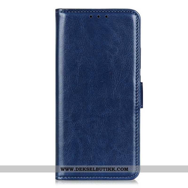 Folio Deksel Til Samsung Galaxy A17 4g / 5g Imitert Skinnlakk