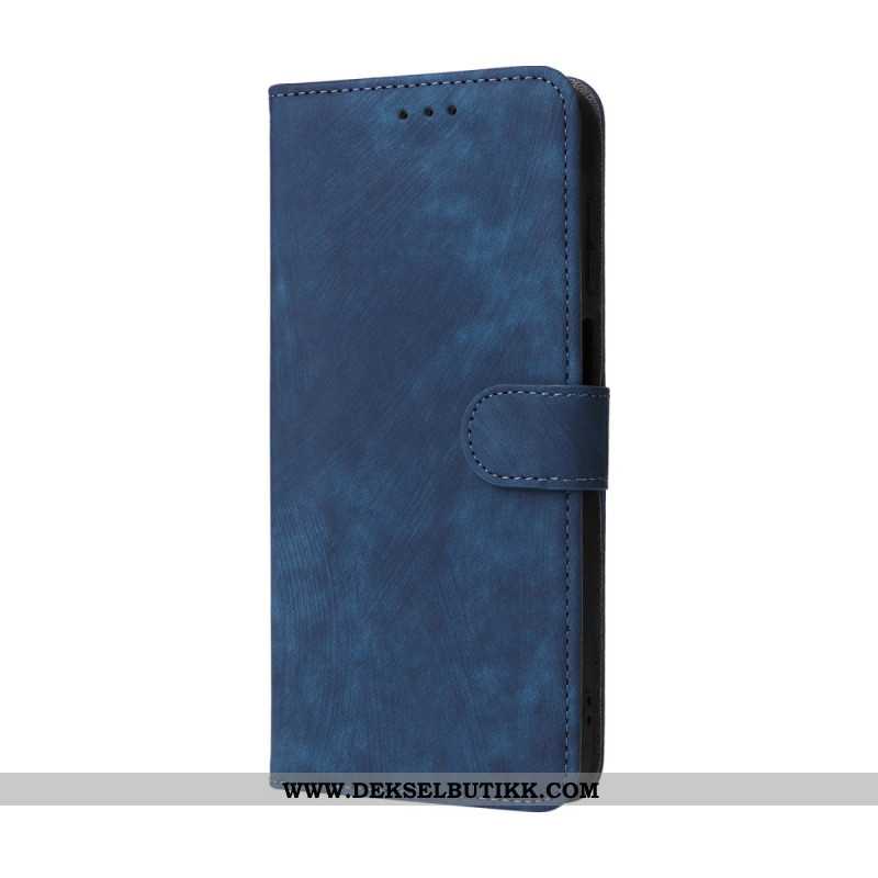 Folio Deksel Til Samsung Galaxy A17 4g / 5g Rfid-blokkerende Semsket Skinneffekt