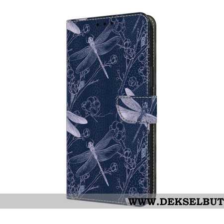 Folio Deksel Til Samsung Galaxy A17 4g / 5g Øyenstikkermønster