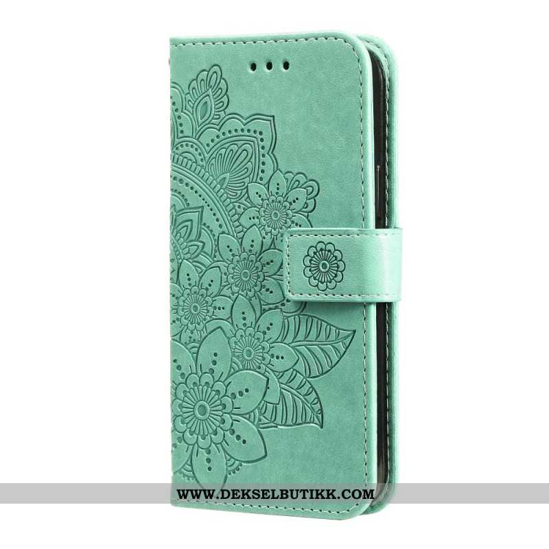 Folio Deksel Til Samsung Galaxy S25 Fe Mandala-trykk