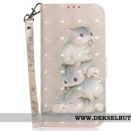 Folio Deksel Til Samsung Galaxy S26 Hamster-snor