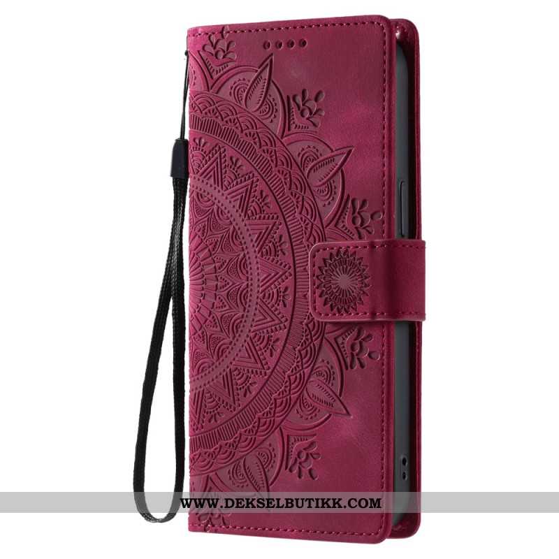 Folio Deksel Til Samsung Galaxy S26 Mandala Semsket Skinneffekt