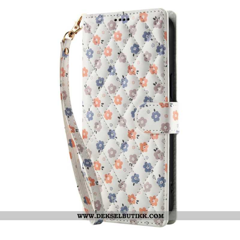 Folio Deksel Til Samsung Galaxy S26 Plus Blomsterstropp