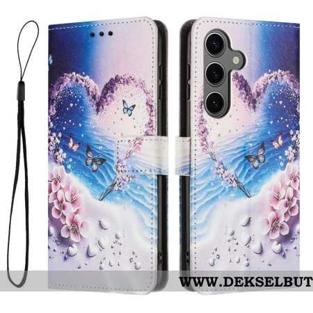 Folio Deksel Til Samsung Galaxy S26 Plus Hjerte