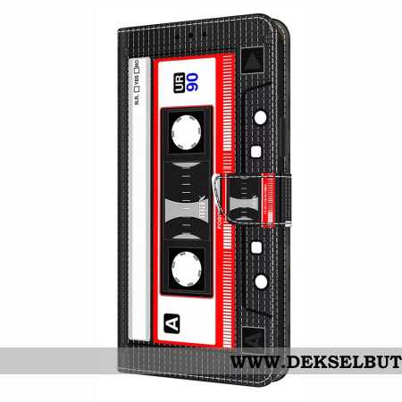 Folio Deksel Til Samsung Galaxy S26 Plus Kassettbåndmønster