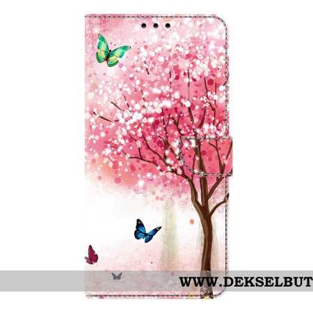 Folio Deksel Til Samsung Galaxy S26 Plus Kirsebærblomster